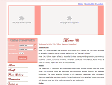 Tablet Screenshot of hotelsilversquare.com